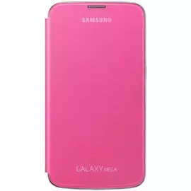 Чехол-книжка Samsung Flip Cover для Galaxy Mega 6.3 поликарбонат,полиуретан (Pink) (EF-FI920BPE)