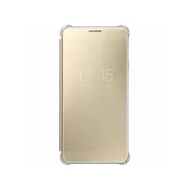 Чехол-книжка Samsung Flip Wallet Cover для Galaxy A7 2016 поликарбонат,полиуретан (золотой)