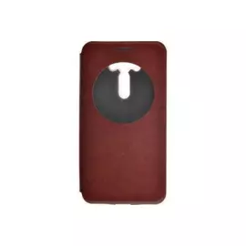 Чехол-книжка skinBOX Lux для Asus Zenfone Selfie ZD551KL искусственная кожа/силикон (коричневый)