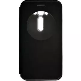 Чехол-книжка skinBOX Lux для Asus Zenfone Laser 2 ZE550KL искусственная кожа с окном (черный)