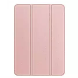 Чехол-книжка Smart Case для Apple iPad Pro 11 (2018) / Pro 2 (11) 2020 / Pro 3 (11) 2021 (искусственная кожа с подставкой) (розовое золото)