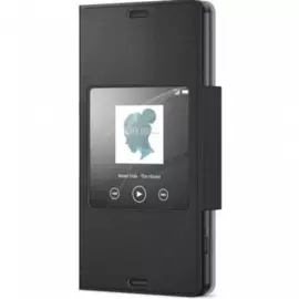 Чехол-книжка Sony Style Cover Window для Sony Xperia Z3 искусственная кожа (черный)