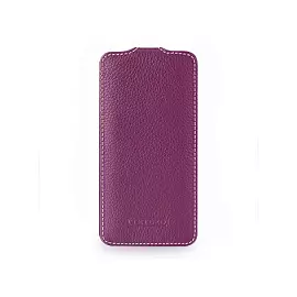 Чехол-книжка TETDED Troyes для Samsung Galaxy Mega 5.8 (I9150/I9151/I9152) натуральная кожа (Purple)