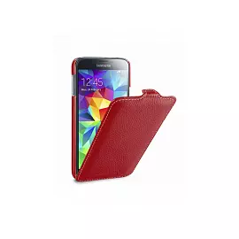 Чехол-книжка TETDED Troyes для Samsung Galaxy S5 натуральная кожа (Red)