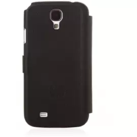 Чехол-книжка Tridea Italian Card Pocket Flip Case для Samsung Galaxy S4 натуральная кожа (черный)