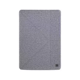 Чехол-книжка Uniq Yorker Kanvas для Apple iPad Pro 11 (2018) пластик/текстиль (серый)