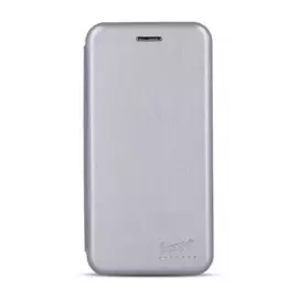 Чехол-книжка Vcoer Symphony-S Slim для Apple iPhone SE/5S/5 натуральная кожа (grey)