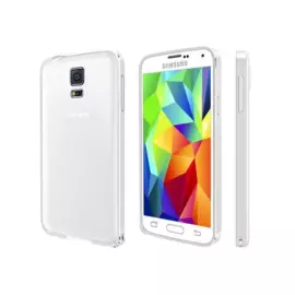 Чехол-книжка Vouni Protective Case для Samsung Galaxy S5 (SM-G900) натуральная кожа (белый)