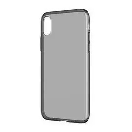 Чехол-накладка 0.3mm для Apple iPhone Xs Max силиконовый прозрачно-черный