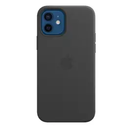 Чехол-накладка Apple Leather Case для iPhone 12/12 Pro натуральная кожа (Black) (MHKG3ZE/A)