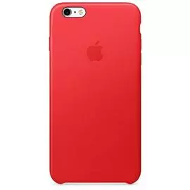 Чехол-накладка Apple Leather Case для iPhone 6 Plus/6S Plus натуральная кожа (Red) (MKXG2ZM/A)