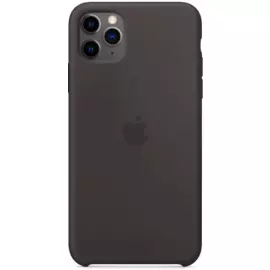 Чехол-накладка Apple Silicone Case Series для iPhone 11 Pro Max силикон (Black) (MX002FE/A)
