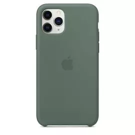 Чехол-накладка Apple Silicone Case Series для iPhone 11 силикон (Pine Green) (MWY02FE/A)