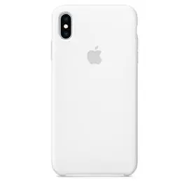Чехол-накладка Apple Silicone Case Series для iPhone XS Max силикон (White) (MRWF2E/A)