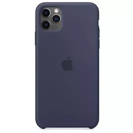 Чехол-накладка Apple Silicone Case Series для iPhone 11 Pro Max силикон (Midnight Blue) (MWYW2ZM/A)