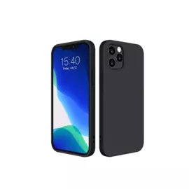 Чехол-накладка Apple Silicone Case Series для iPhone 12/12 Pro силикон (Black) (MHL73ZE/A)
