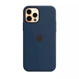 Чехол-накладка Apple Silicone Case Series для iPhone 12 Pro Max силикон (Deep Navy) (MHLG3ZE/A)