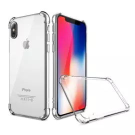 Чехол-накладка Armor для Apple iPhone XS Max противоударный силиконовый (прозрачный)