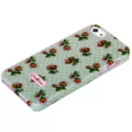 Чехол-накладка Cath Kidston для Apple iPhone 6 Plus/6S Plus голубая в горошек и цветам