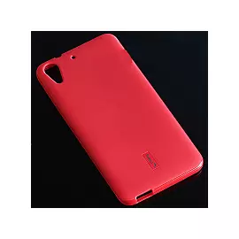 Чехол-накладка Cherry для HTC Desire 728 силиконовый матовый (красный)