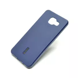 Чехол-накладка Cherry для Samsung Galaxy A3 (2016) A310 силиконовый матовый (темно-синий)