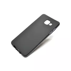 Чехол-накладка Cherry для Samsung Galaxy A5 SM-A500 силиконовый матовый (черный)
