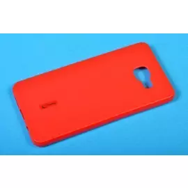 Чехол-накладка Cherry для Samsung Galaxy A7(2016) A710F силиконовый матовый (красный)