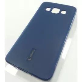 Чехол-накладка Cherry для Samsung Galaxy A7(2016) A710F силиконовый матовый (темно-синий)