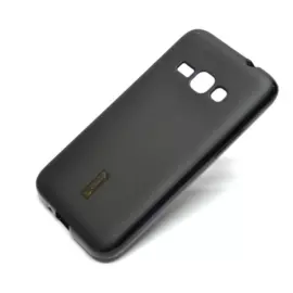 Чехол-накладка Cherry для Samsung Galaxy J1 (J100 / J110) силиконовый матовый (черный)