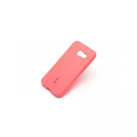 Чехол-накладка Cherry для Samsung Galaxy J5 J500 силиконовый матовый (розовый)