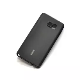 Чехол-накладка Cherry для Samsung Galaxy Note 5 (SM-N920) силиконовый (черный)