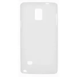 Чехол-накладка Cherry для Samsung Galaxy Note 4 силиконовый матовый (белый)