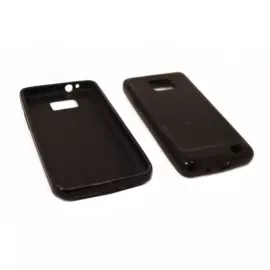 Чехол-накладка Cherry для Samsung Galaxy S2 / S II GT-I9100 силиконовый матовый (черный)