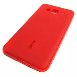 Чехол-накладка Cherry для Samsung Galaxy S6 (G920F) силиконовый матовый (красный)