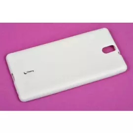 Чехол-накладка Cherry для Sony Xperia Z5 Compact силиконовый матовый (белый)