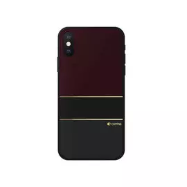 Чехол-накладка Comma Luya Series Case для Apple iPhone XS Max пластик Red