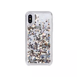Чехол-накладка Comma Pattern Series Crystal Case Polka для Apple iPhone XS Max пластик (Gold)