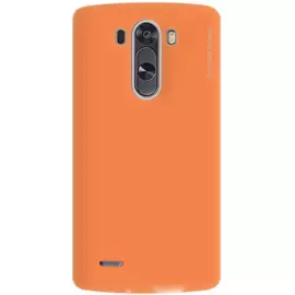 Чехол-накладка Deppa Air Case для LG G3 / G3 Dual / D855 / D858 пластик + защитная пленка оранжевый