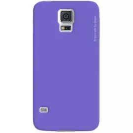 Чехол-накладка Deppa Air Case для Samsung Galaxy S5 (SM-G900) пластик+защитная пленка (фиолетовый)