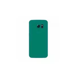 Чехол-накладка Deppa Air Case для Samsung Galaxy S6 Edge (SM-G925) (пластик зеленый + защитная пленк