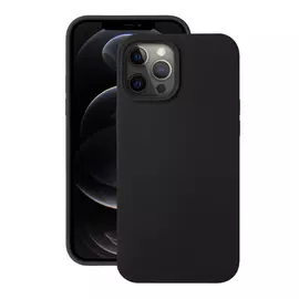 Чехол-накладка Deppa Liquid Silicone Pro Magsafe Case (D-870098) для Apple iPhone 12 Pro Max силикон (черный)