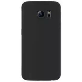 Чехол-накладка Deppa Sky Case для Samsung Galaxy S6 Edge (SM-G925) пластик черный + защитная пленка)