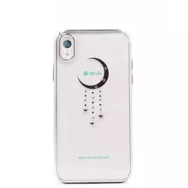 Чехол-накладка Devia Meteor Crystal Series Case для Apple iPhone Xr пластиковый (Rose Gold)