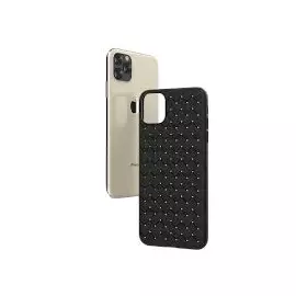 Чехол-накладка Devia Woven Pattern Desing Soft Case для Apple iPhone 11 Pro (Black)