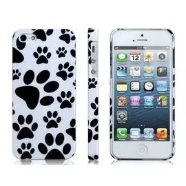 Чехол-накладка DiscoveryBUY Clown Print для Apple iPhone SE/5S/5 пластиковый (розовый)