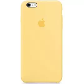 Чехол-накладка для Apple iPhone 6 Plus/6S Plus силиконовый (желтый)