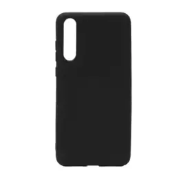 Чехол-накладка для Huawei P20 силиконовый (черный)