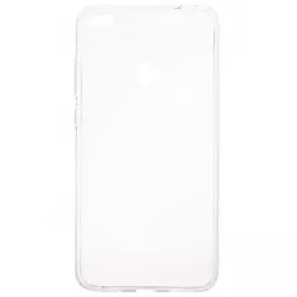 Чехол-накладка для Huawei P8 Lite силиконовый с бампером (прозрачно-салатовый)