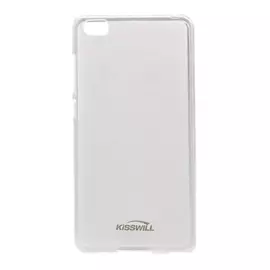 Чехол-накладка для Huawei P8 силиконовый (прозрачно-черный)