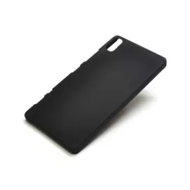 Чехол-накладка для Lenovo Z90 пластик soft touch (черный)